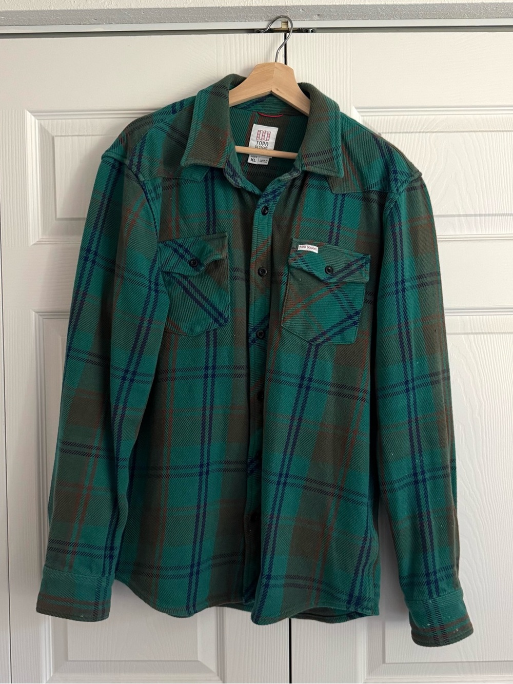 Topo Designs Plaid Shirt Jacket
